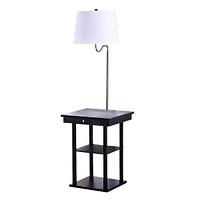 Brightech Madison 56" Led Table and Lamp Combo with Usb Port Outlet