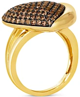 Le Vian Godiva x Le Vian Chocolate Diamond Heart Ring (1-1/5 ct. t.w.) in 14k Gold