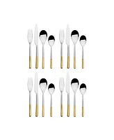 Mikasa Duval Forged 16 Piece Flatware Set
