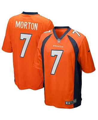 Men's Nike Craig Morton Orange Denver Broncos Game Retired Player Jersey