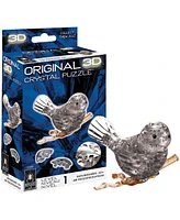 Bepuzzled 3D Crystal Bird Puzzle Set, 48 Pieces