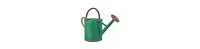 Gardener's Select Gardener Select Metal Watering Can, Green w/ Copper Accent, 0.92 Gal