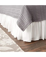 Greenland Home Fashions Cotton Voile 18" Drop Bedskirt