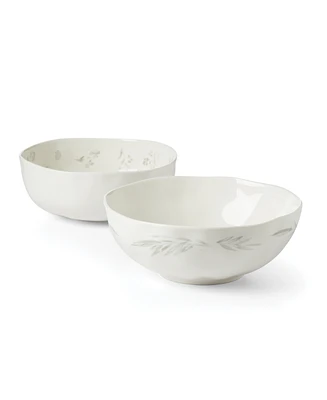 Lenox Oyster Bay Nesting Serving Bowls, Set of 2