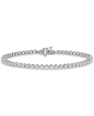 Diamond Tennis Bracelet (2 ct. t.w.) in 14k White Gold