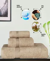 Superior Solid Quick Drying Egyptian Cotton Bath Towel Sets