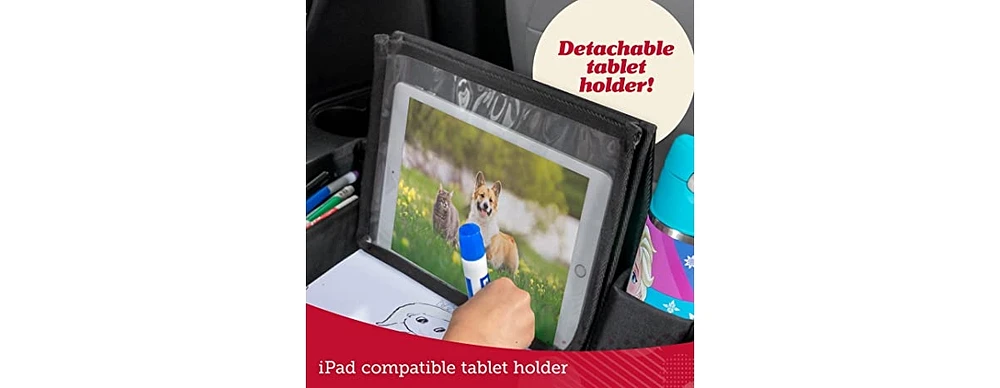 Lusso Gear Kids Travel Activity Tray for Car, Airplane or Booster Seat