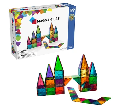 Magna-tiles Magna-tiles Classic 100-Piece Magnetic Construction Set