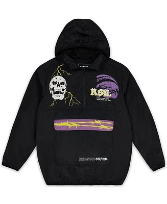 Reason Men's Illusion Anorak Hooded Jacket