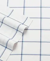 Nautica Plot Cotton Percale 3-Piece Sheet Set