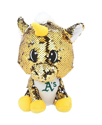 Foco Oakland Athletics 9'' Sequin Unicorn Plush Toy