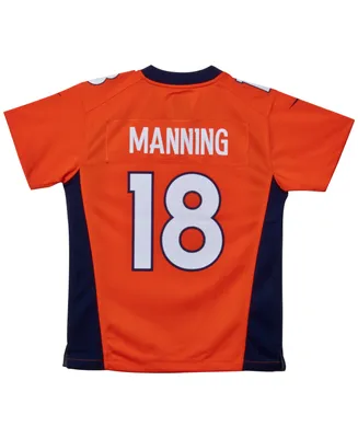 Nike Kids' Peyton Manning Denver Broncos Game Jersey, Big Boys (8-20)