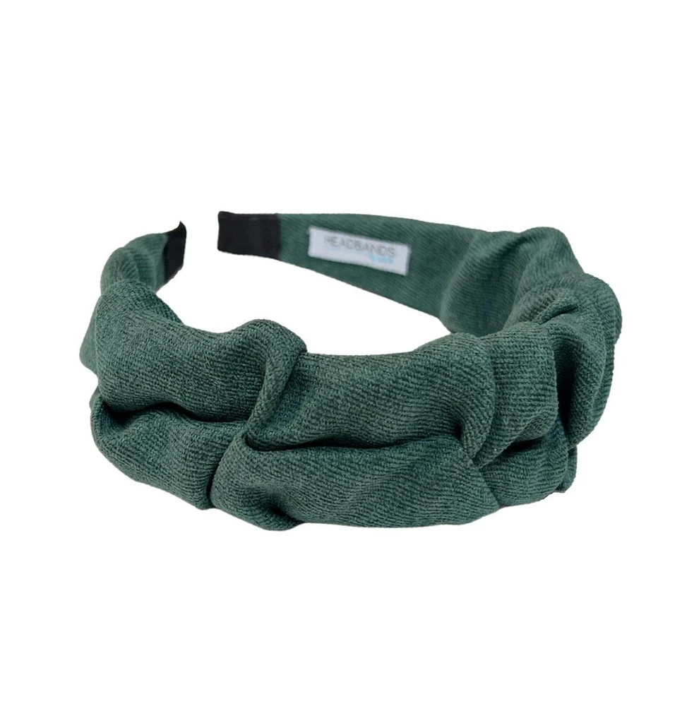 Women's Traditional Textured Headband - Green