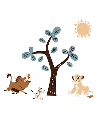 Lambs & Ivy Disney Baby Lion King Adventure Tree with Simba/Timon/Pumbaa Wall Decals/Stickers by