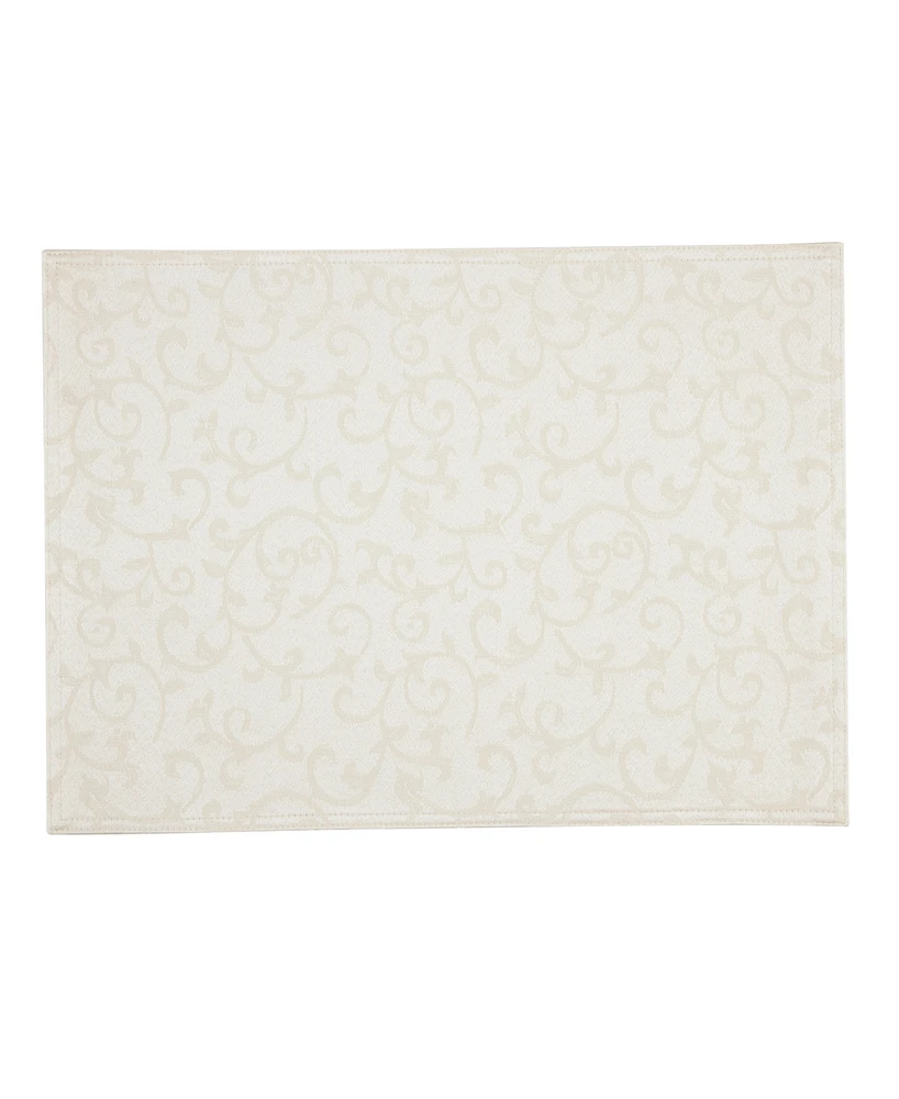 Lenox Opal Innocence 13" X 19" Ivory Placemat