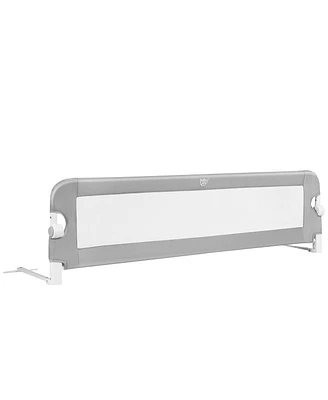 Costway Toddler 59'' Breathable Safety Bed Rail Guard