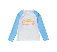 Toddler, Child Girls Sunshine Ls Rash Top