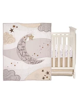 Lambs & Ivy Baby Goodnight Moon 3-Piece Celestial Nursery Crib Bedding Set
