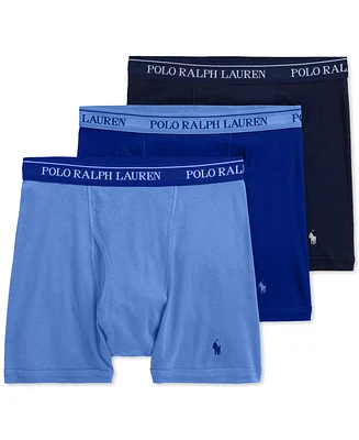 Polo Ralph Lauren Men's 3-Pack Classic Cotton Boxer Briefs