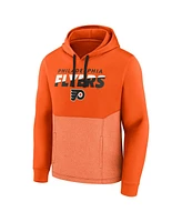 Men's Fanatics Orange Philadelphia Flyers Slash Attack Pullover Hoodie