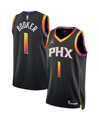 Men's Jordan Devin Booker Black Phoenix Suns Statement Edition Swingman Jersey