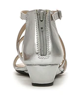 LifeStride Women's Yolanda Strappy Wedge Dress Sandals