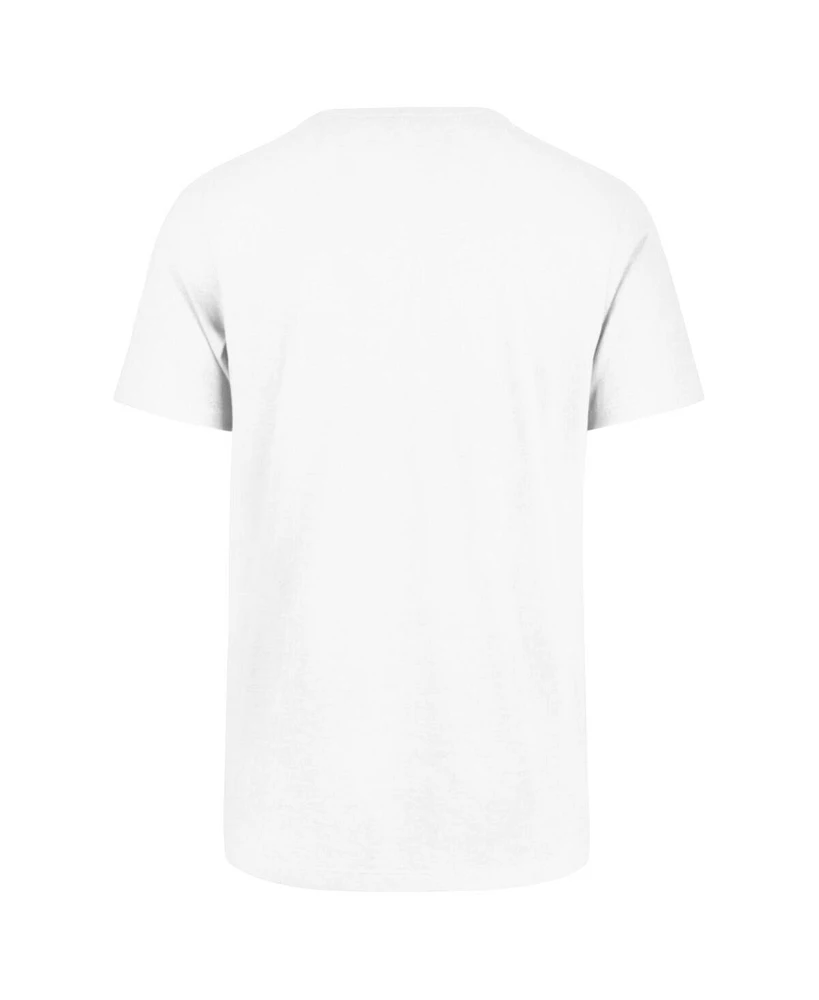 Men's '47 Brand White Baltimore Ravens Charm City Football T-shirt