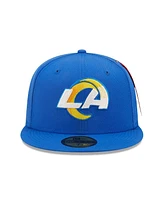 Men's New Era x Alpha Industries Royal Los Angeles Rams 59FIFTY Fitted Hat