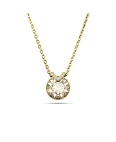 Swarovski Crystal Round Cut Bella V Pendant Necklace