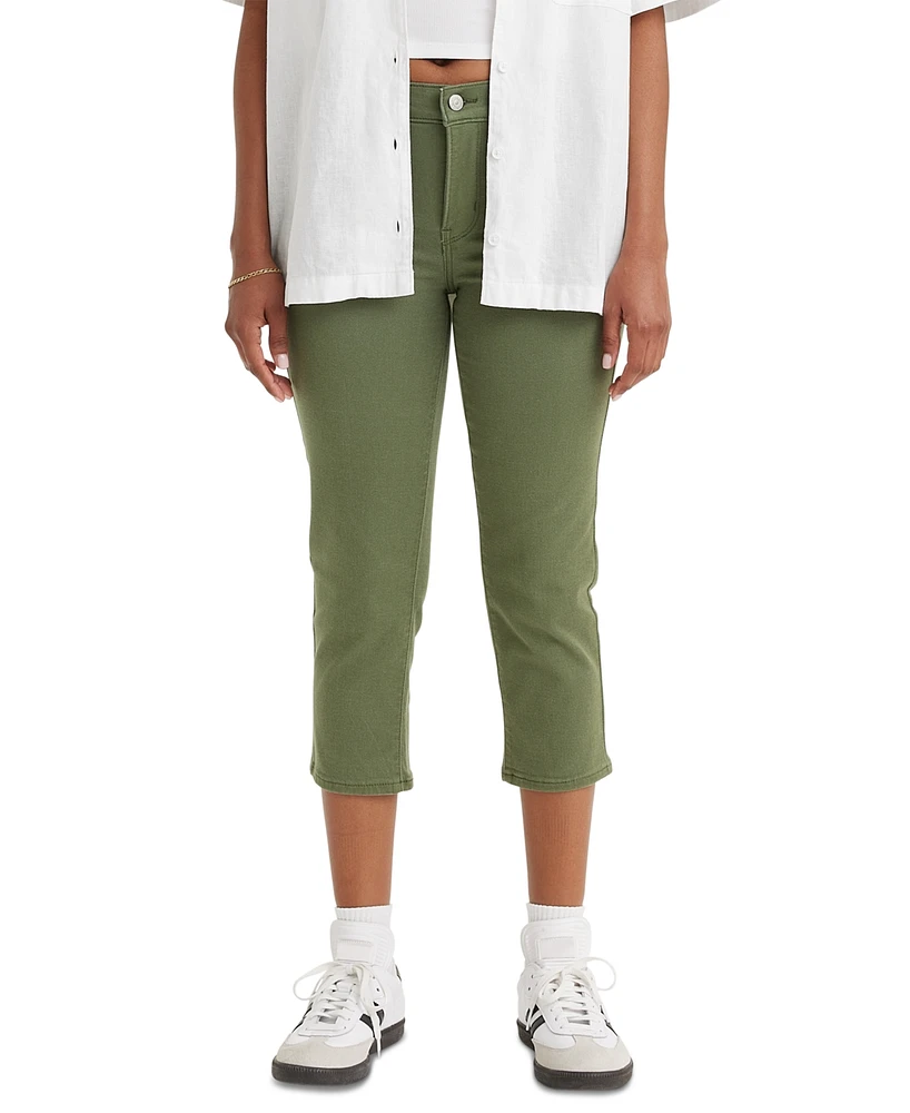 Levi's 311 Shaping Skinny Mid Rise Capri Jeans