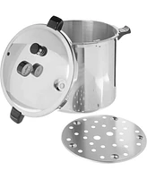 Presto 1784 23 qt. Induction Compatible Pressure Canner, Silver