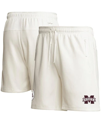 Men's adidas Cream Mississippi State Bulldogs Zero Dye Aeroready Shorts