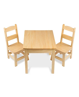 Melissa and Doug Wooden Table & Chairs Set