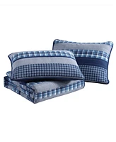 Nautica Addison Reversible 3 Piece Quilt Set