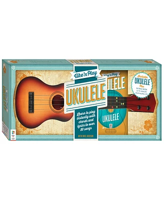 Uke'N Play Ukulele Kit Learn How To Play Ukulele At Home, Comes With Specially Made Ukulele For Beginners And Experts Cd included With Tips And Songs