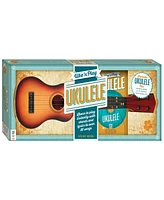 Uke'N Play Ukulele Kit Learn How To Play Ukulele At Home, Comes With Specially Made Ukulele For Beginners And Experts Cd included With Tips And Songs