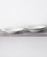 Noritake Platinum Wave Set of 4 Soup Bowls, Service For 4