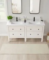 Beautyrest Plume Feather Touch Reversible Bath Rug