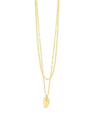 Sterling Forever Isla Layered Necklace