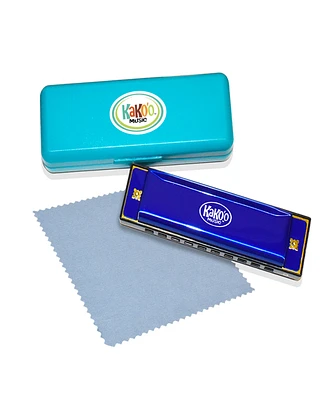 KaKo'o Music Classic Blue Metal Harmonica