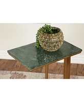 Coaster Home Furnishings Accent Table with Marble Top