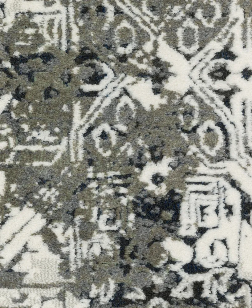 Oriental Weavers Gemini 002H2 2'3" x 7'6" Runner Area Rug