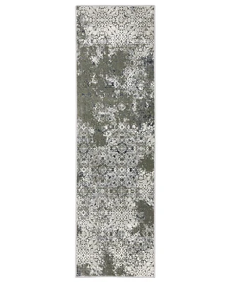 Oriental Weavers Gemini 002H2 2'3" x 7'6" Runner Area Rug