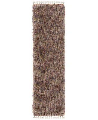 Oriental Weavers Axis AX01A 2'3" x 7'6" Runner Area Rug