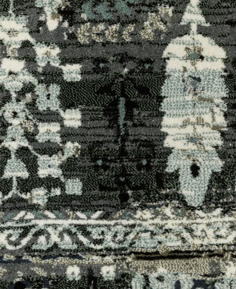 Oriental Weavers Gemini 070N2 2'3" x 7'6" Runner Area Rug