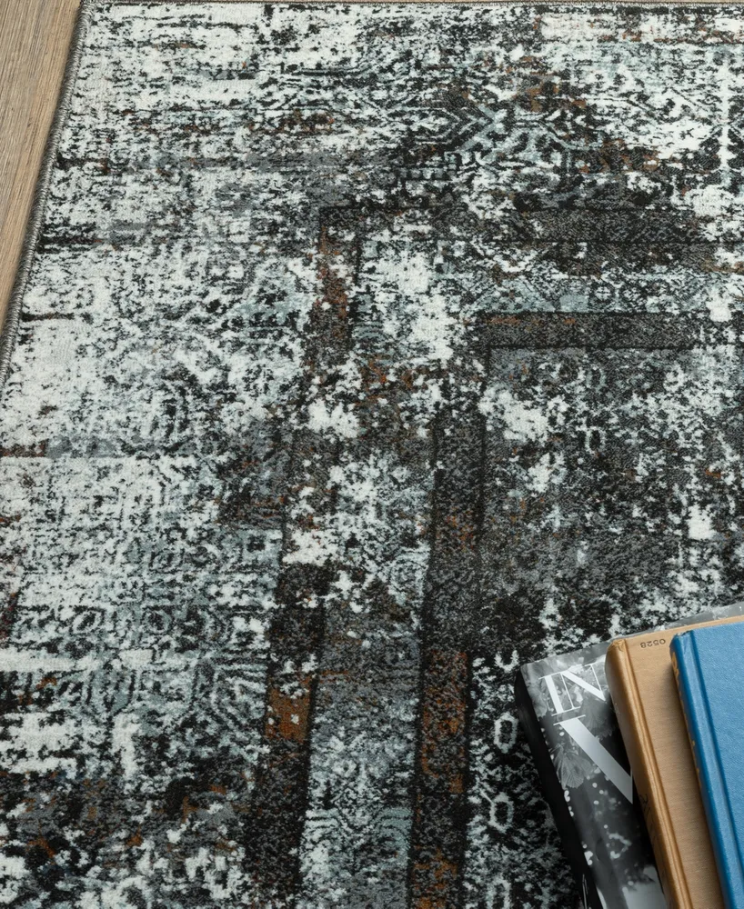 Oriental Weavers Gemini 090O2 2'3" x 7'6" Runner Area Rug