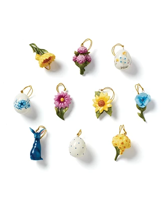 Lenox Floral Easter Ornament Set, 10-Piece