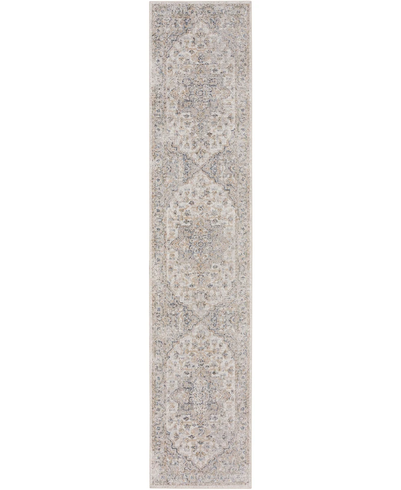 Nourison Home Astra Machine Washable ASW12 2'2" x 10' Runner Area Rug