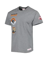 Men's Mitchell & Ness Heather Gray Philadelphia Flyers City Collection T-shirt
