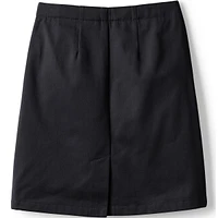 Lands' End Little Girls School Uniform Blend Chino Skort Top of Knee